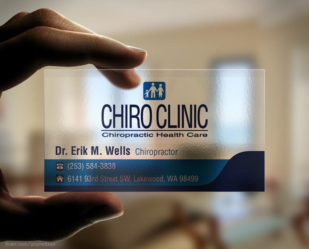 Dr. Erik Wells | 6141 93rd St SW, Lakewood, WA 98499, USA | Phone: (253) 584-3838