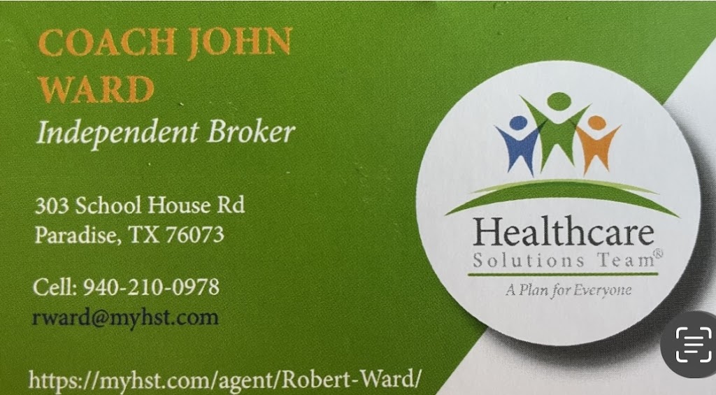 RJ Ward Insurance | 303 School House Rd, Paradise, TX 76073, USA | Phone: (940) 210-0978