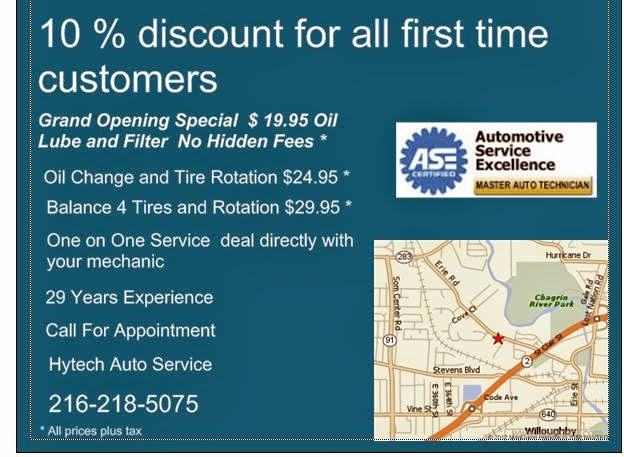 Hytech Auto Service | 1090 Erie Rd unit q, Eastlake, OH 44095, USA | Phone: (216) 218-5075