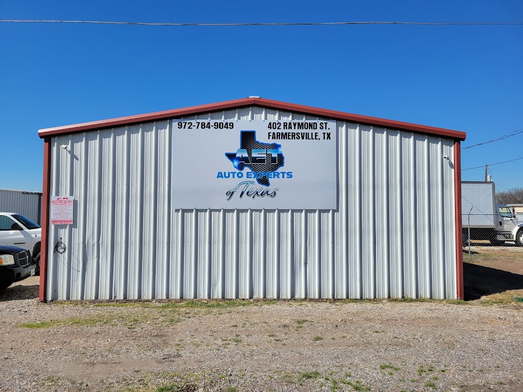 Auto Experts of Texas | 402 Raymond St, Farmersville, TX 75442, USA | Phone: (972) 784-9049