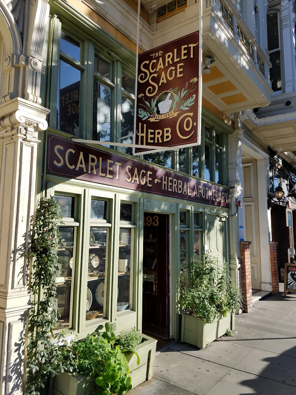 The Scarlet Sage Herb Co. | 1193 Valencia St, San Francisco, CA 94110, USA | Phone: (415) 821-0997