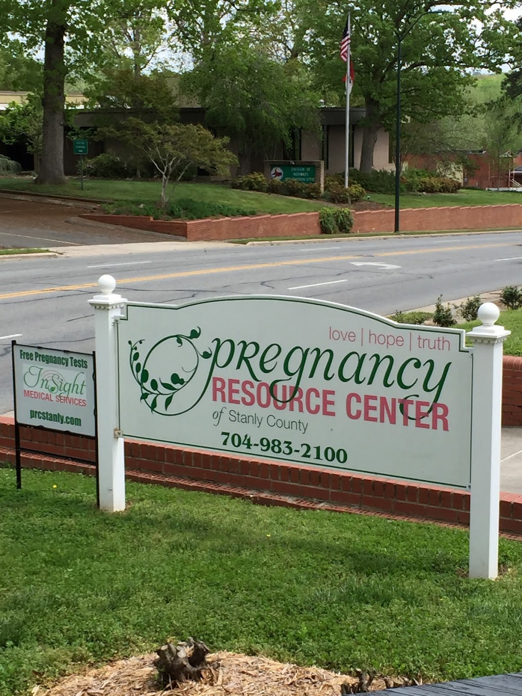 Pregnancy Resource Center of Stanly County | 731 W Main St, Albemarle, NC 28001, USA | Phone: (704) 983-2100