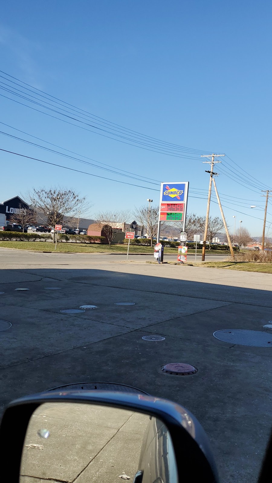 Sunoco Gas Station | 2833 Eoff St, Wheeling, WV 26003, USA | Phone: (304) 233-5603