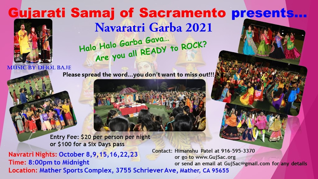 Gujarati Samaj Sacramento | 2160 Auburn Blvd, Sacramento, CA 95821, USA | Phone: (224) 522-2007