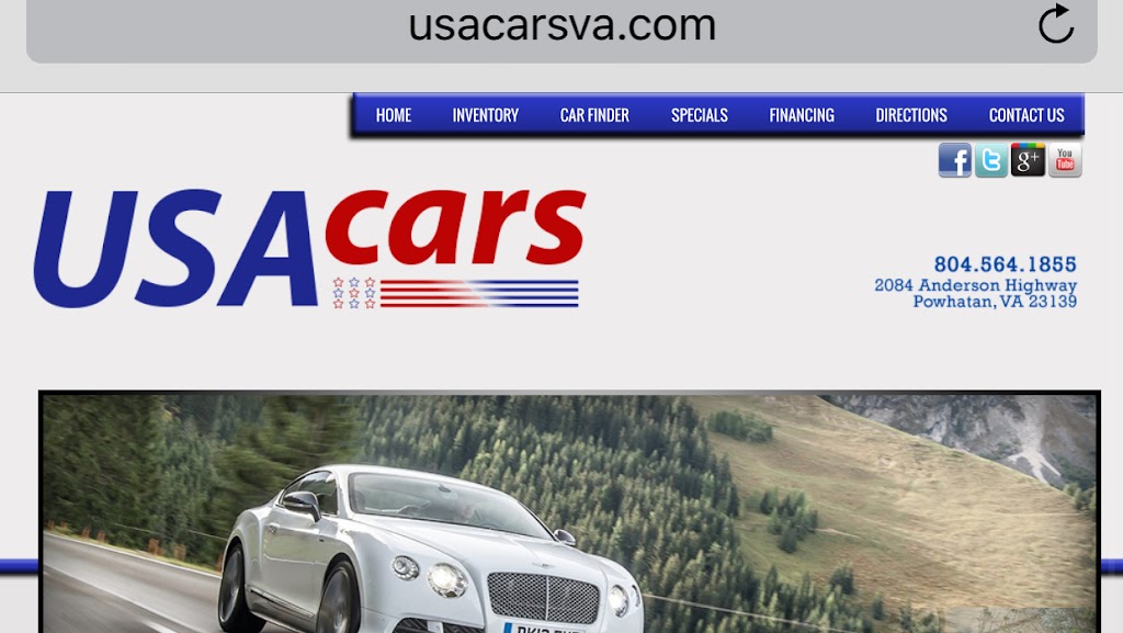 USA Cars | 2897 Rocky Oak Rd, Powhatan, VA 23139, USA | Phone: (804) 564-1855