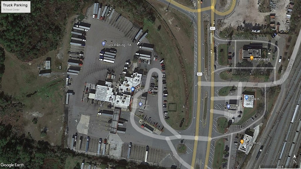 Truck Parking -TA | Jacksonville, FL 32234, USA | Phone: (909) 224-8988