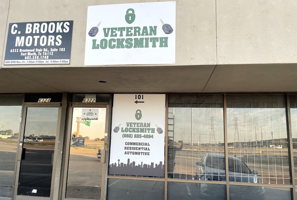 Veteran Locksmith - Fort Worth | 6322 Brentwood Stair Rd Suite 101, Fort Worth, TX 76112, USA | Phone: (817) 241-3472