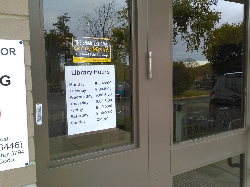 Hubbard Public Library | 436 W Liberty St, Hubbard, OH 44425, USA | Phone: (330) 534-3512