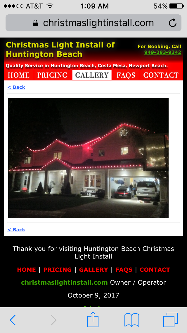 Christmas Light Install | 311 Utica Avenue, Huntington Beach, CA 92648, USA | Phone: (949) 293-9342