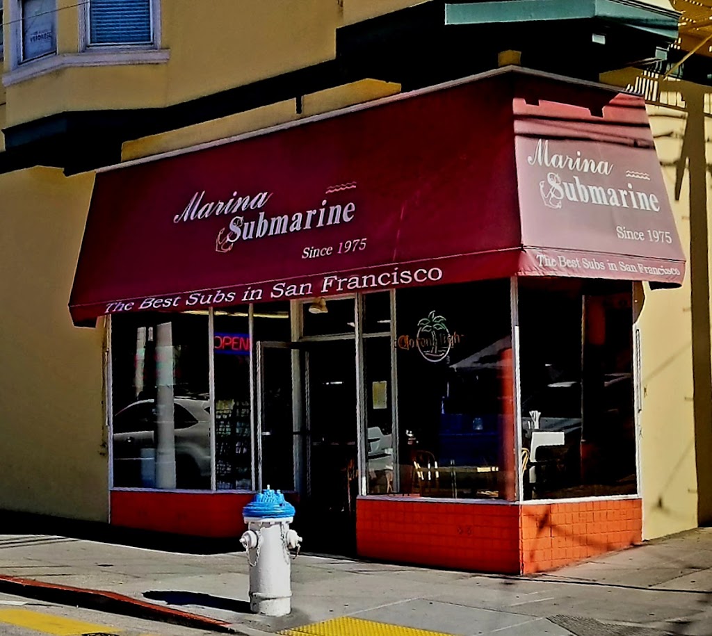 Marina Submarine | 2299 Union St, San Francisco, CA 94123, USA | Phone: (415) 921-3990