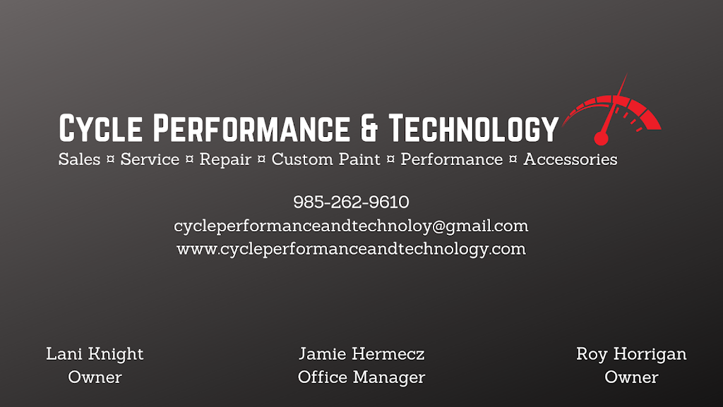 Cycle Performance and Technology | 105 Bayou Gardens Dr, Houma, LA 70364, USA | Phone: (985) 262-9610