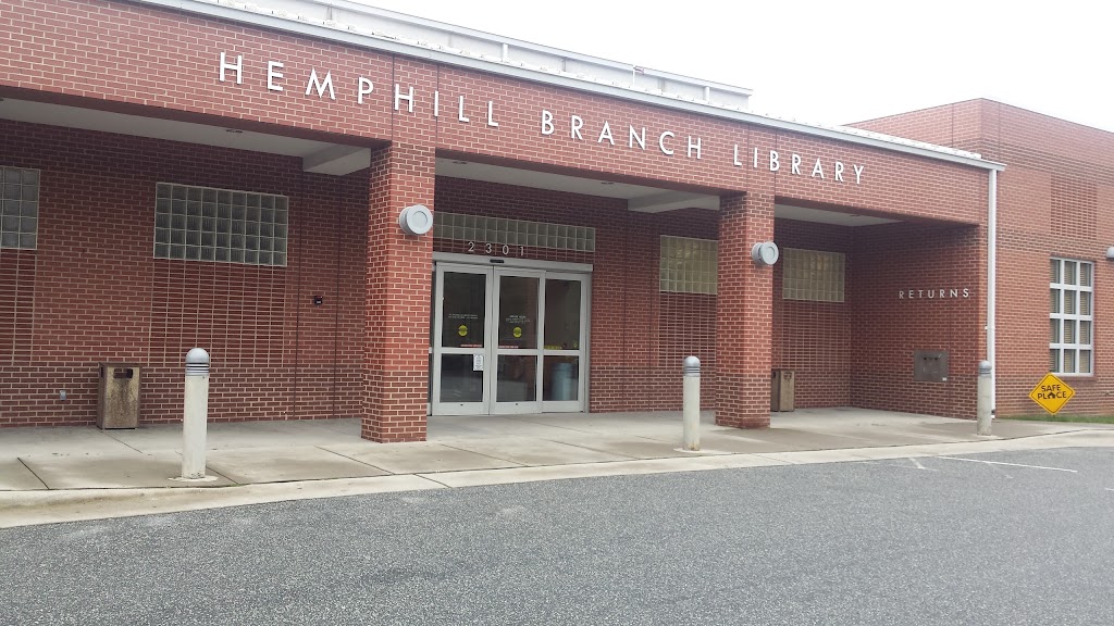 Hemphill Branch Library | 2301 W Vandalia Rd, Greensboro, NC 27407, USA | Phone: (336) 373-2925
