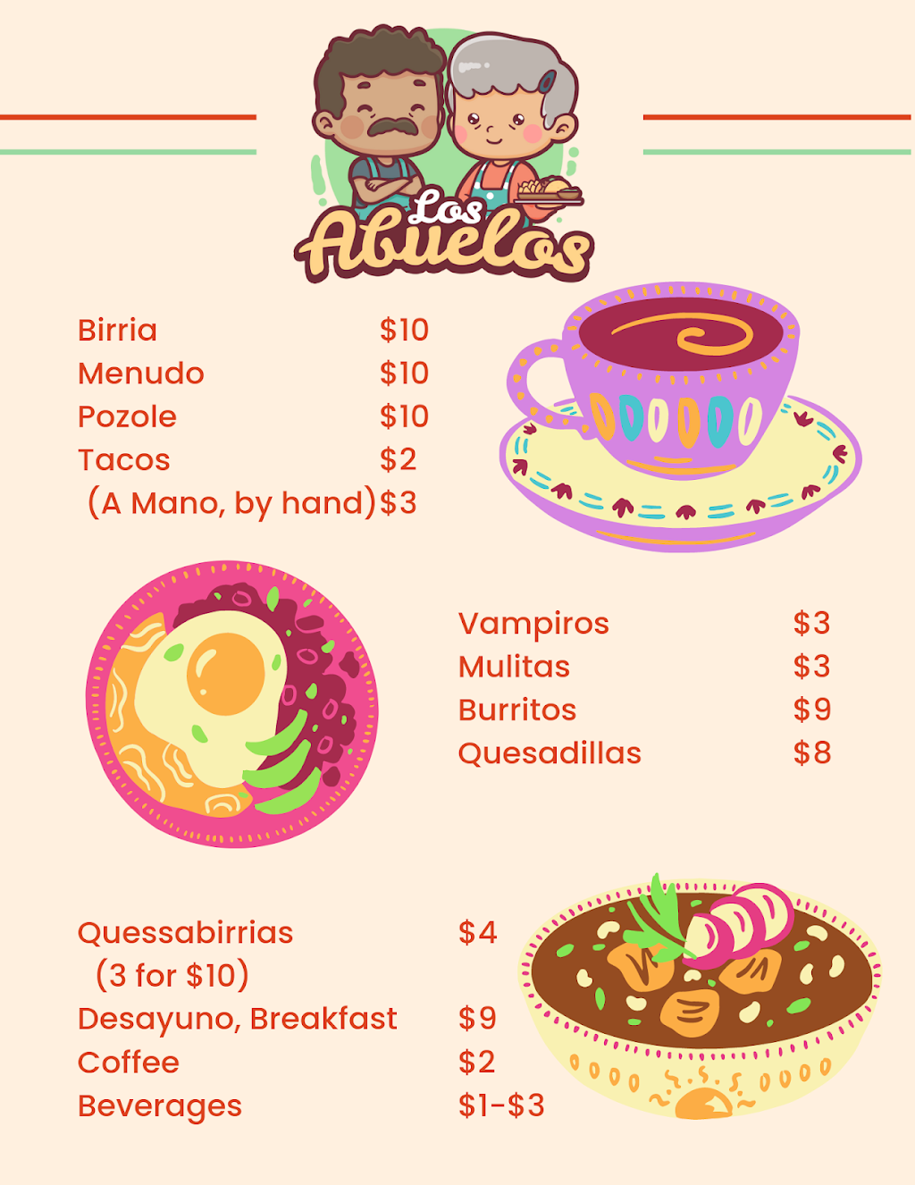 Los Abuelos | Agua Mansa &, Market St, Riverside, CA 92509, USA | Phone: (209) 923-3579