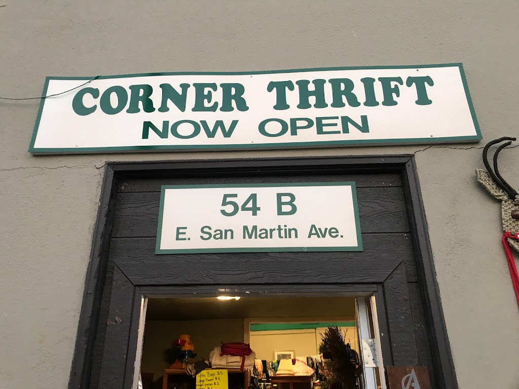 Corner Thrift | 54B, E San Martin Ave, San Martin, CA 95046, USA | Phone: (408) 310-6776
