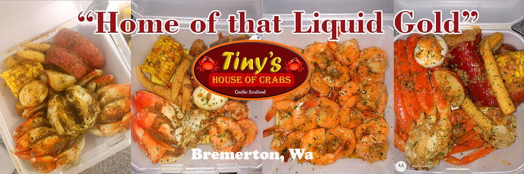 Tinys House of Crabs | 4930 Kitsap Way, Bremerton, WA 98312, USA | Phone: (360) 719-1188