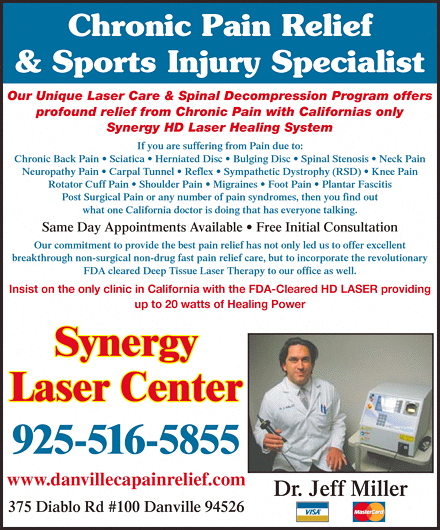 Synergy Laser Centers | 375 Diablo Rd, Danville, CA 94526, USA | Phone: (925) 820-2190