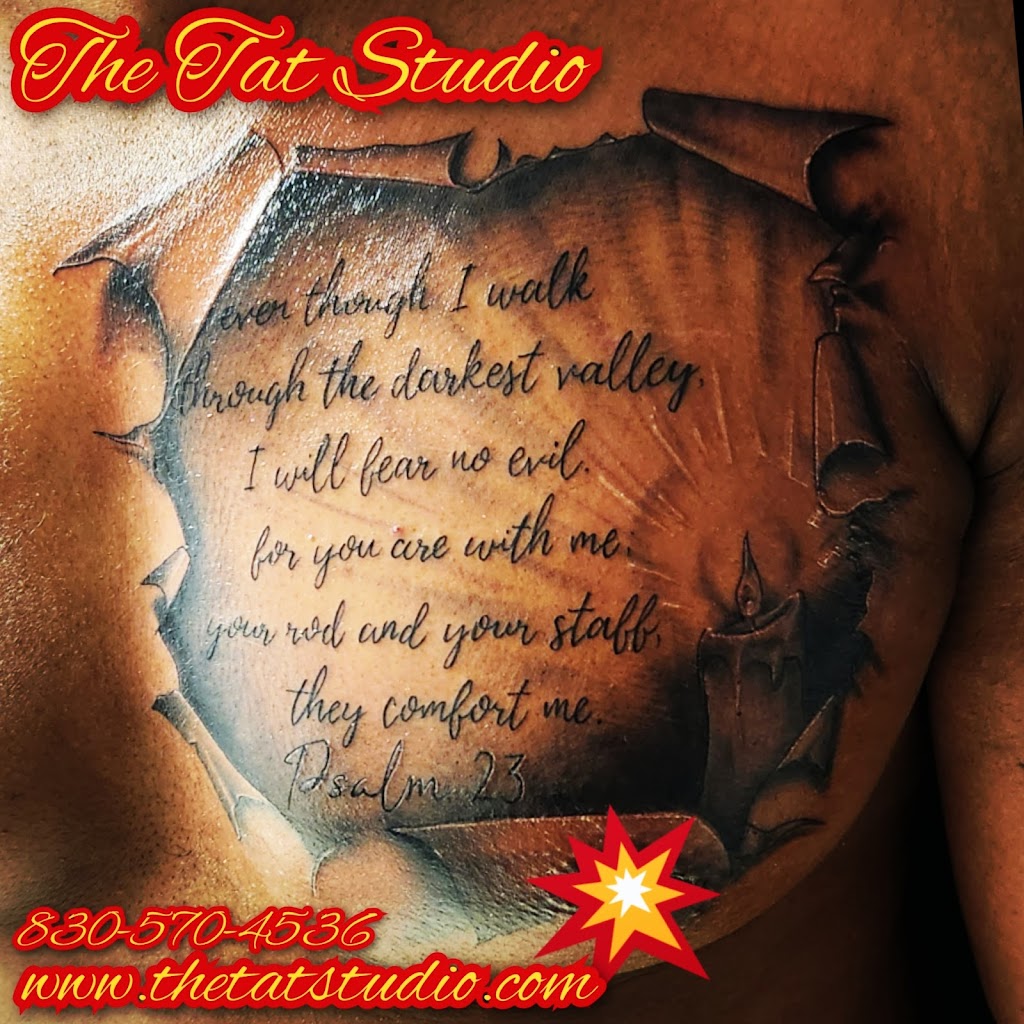 The Tat Studio | 1342 W Goodwin St, Pleasanton, TX 78064, USA | Phone: (830) 570-4536