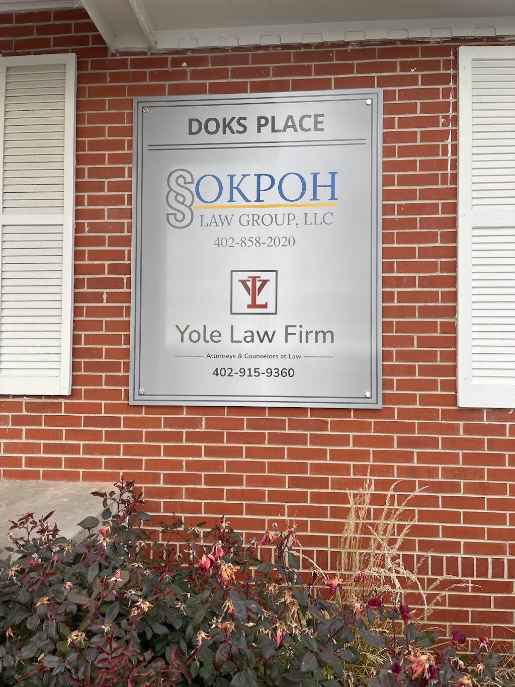 402 Legal | 7930 Blondo St Suite 100, Omaha, NE 68134, USA | Phone: (402) 858-2020