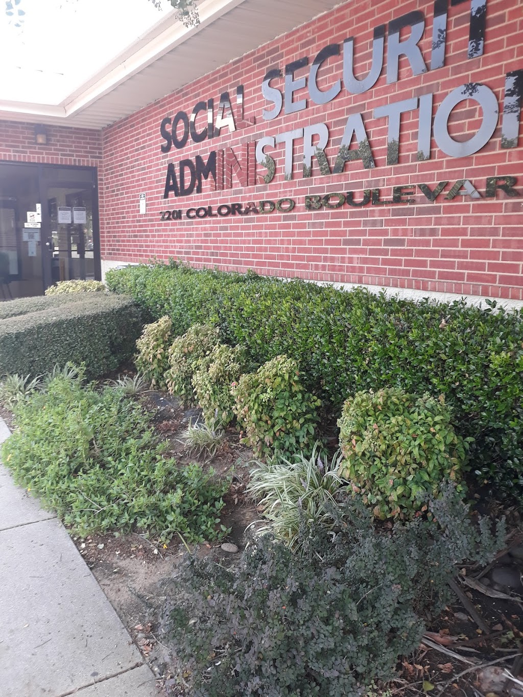 Social Security Administration | 2201 Colorado Blvd, Denton, TX 76205, USA | Phone: (888) 717-1530