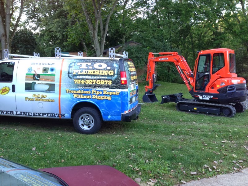 T.O. Plumbing and Trenchless Pipeline Repair | 279 Fiesta Dr, Pittsburgh, PA 15239, USA | Phone: (724) 327-5873