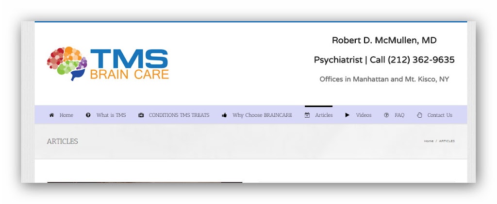 Psychiatrist Robert D. McMullen - Depression Treatment Specialist in NY | 344 Main St #003, Mt Kisco, NY 10549, USA | Phone: (914) 666-2733