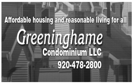 Greeninghame Condominium LLC | 300 Hendricks St, Waterloo, WI 53594, USA | Phone: (920) 478-2800