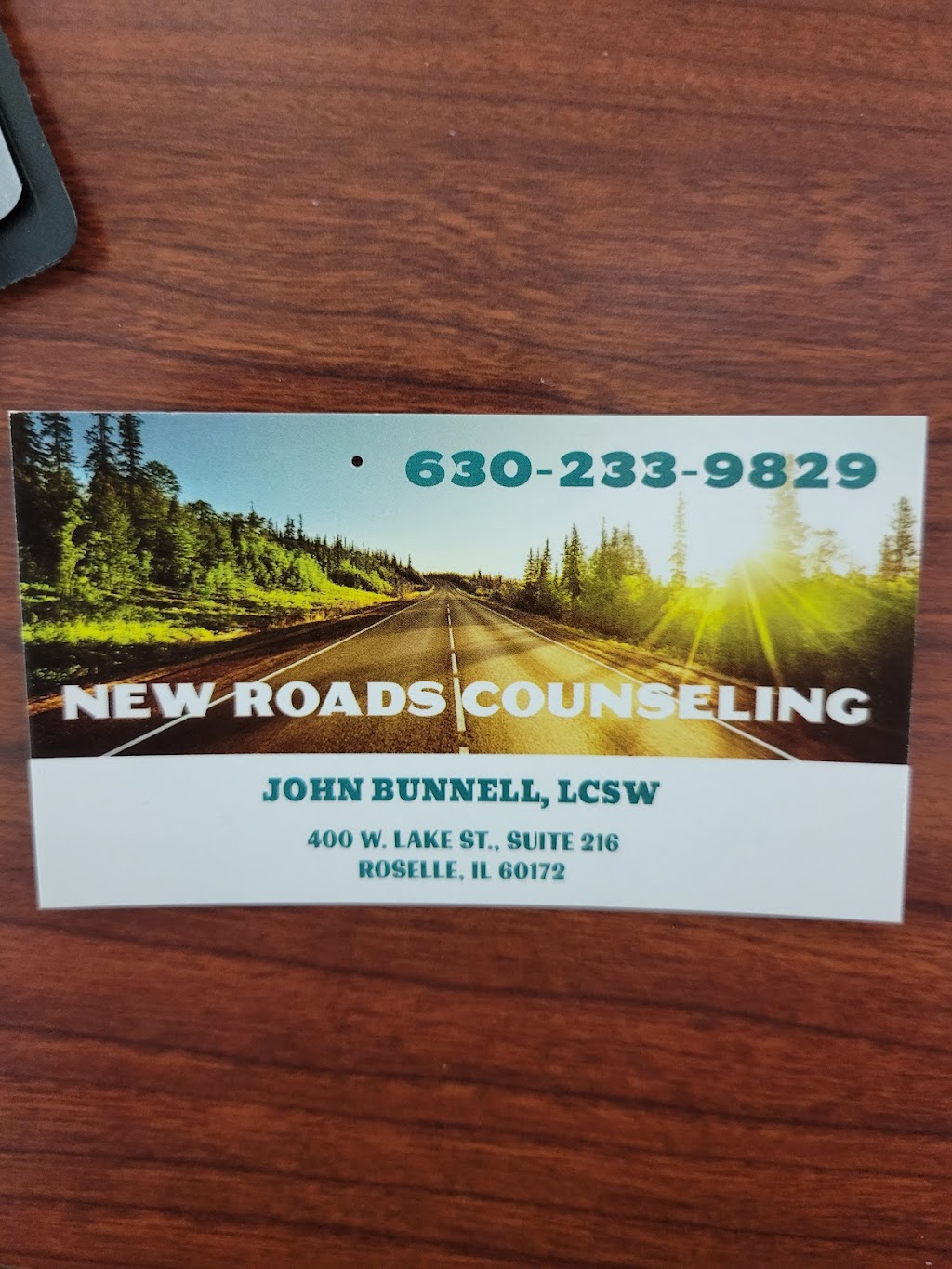 New Roads Counseling | 400 W Lake St Ste 216, Roselle, IL 60172, USA | Phone: (630) 233-9829
