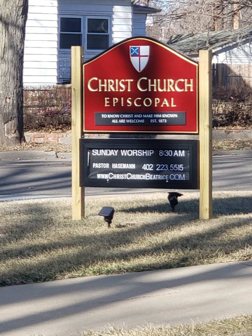 Christ Church Episcopal | 524 N 5th St, Beatrice, NE 68310, USA | Phone: (402) 223-5515