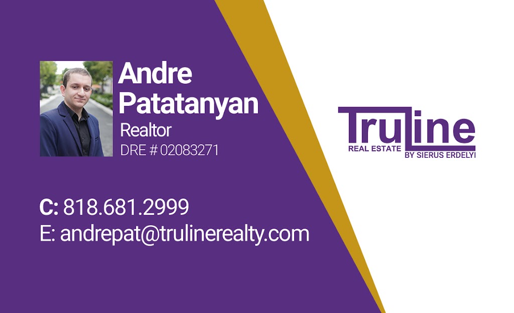 Andre Patatanyan Realtor/Real Estate Agent at TruLine Realty | 2999 Overland Ave #116, Los Angeles, CA 90064, USA | Phone: (818) 681-2999