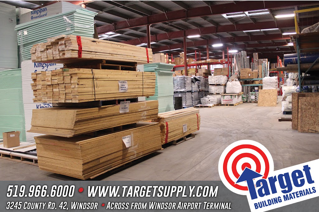 Target Building Materials Ltd | 3245 County Rd 42, Windsor, ON N8V 0A5, Canada | Phone: (519) 966-6000