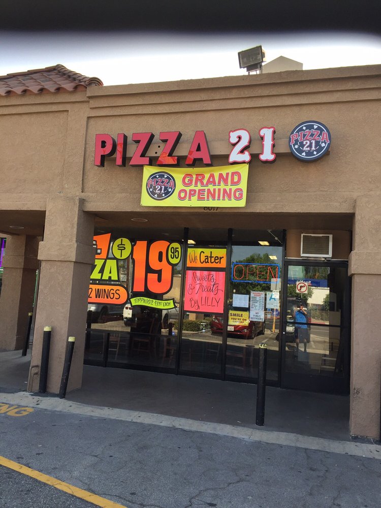 Pizza 21 | 8017 Norwalk Blvd, Whittier, CA 90606, USA | Phone: (562) 801-3689