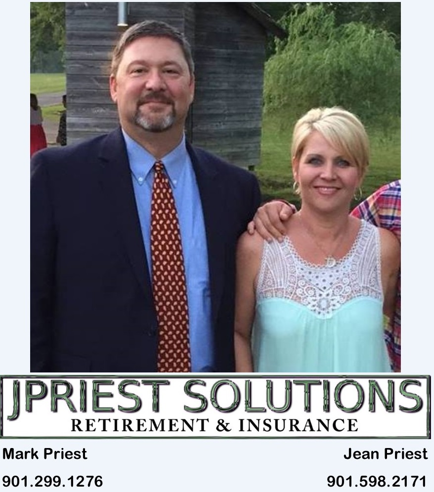 J Priest Solutions Retirement & Insurance | 6879 Crumpler Blvd #100, Olive Branch, MS 38654, USA | Phone: (901) 598-2171