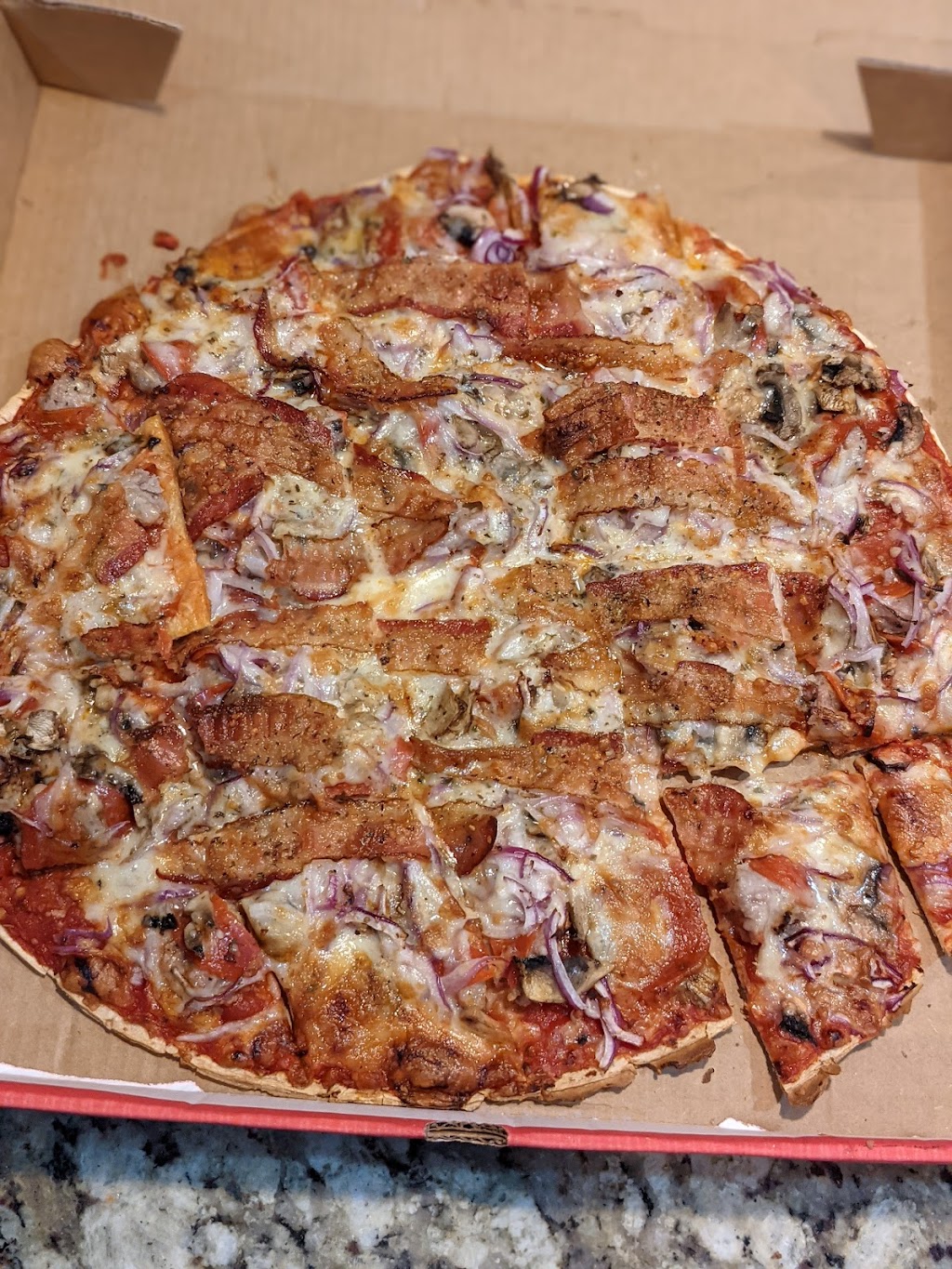 Imos Pizza | 13015 Tesson Ferry Rd, St. Louis, MO 63128 | Phone: (314) 842-3868
