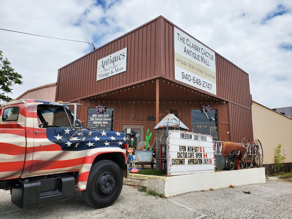 The Classy Cactus Antique Mall | 100 W 3rd St, Justin, TX 76247, USA | Phone: (940) 648-2747