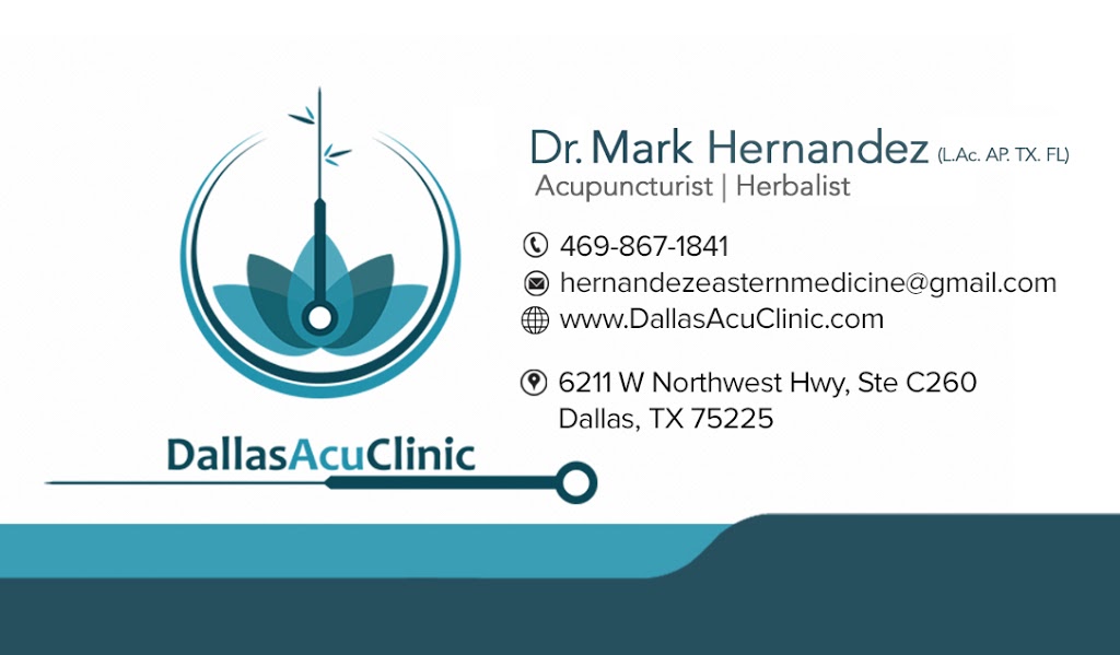DallasAcuClinic | 6211 West Northwest Highway Suite #C260, Dallas, TX 75225, USA | Phone: (469) 867-1841