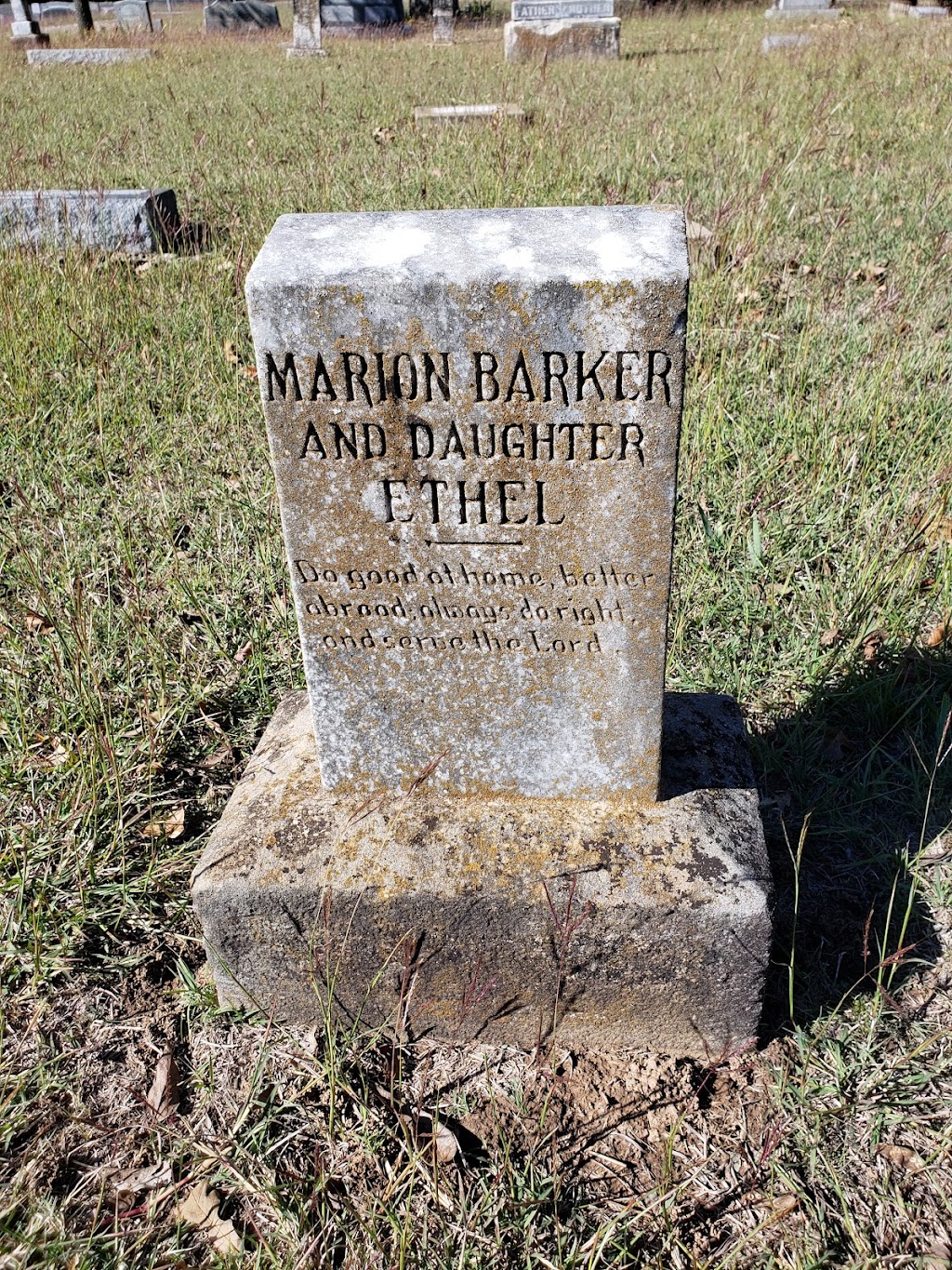Clark Cemetery | 1394 Friendship Rd, Weatherford, TX 76085, USA | Phone: (817) 596-9283