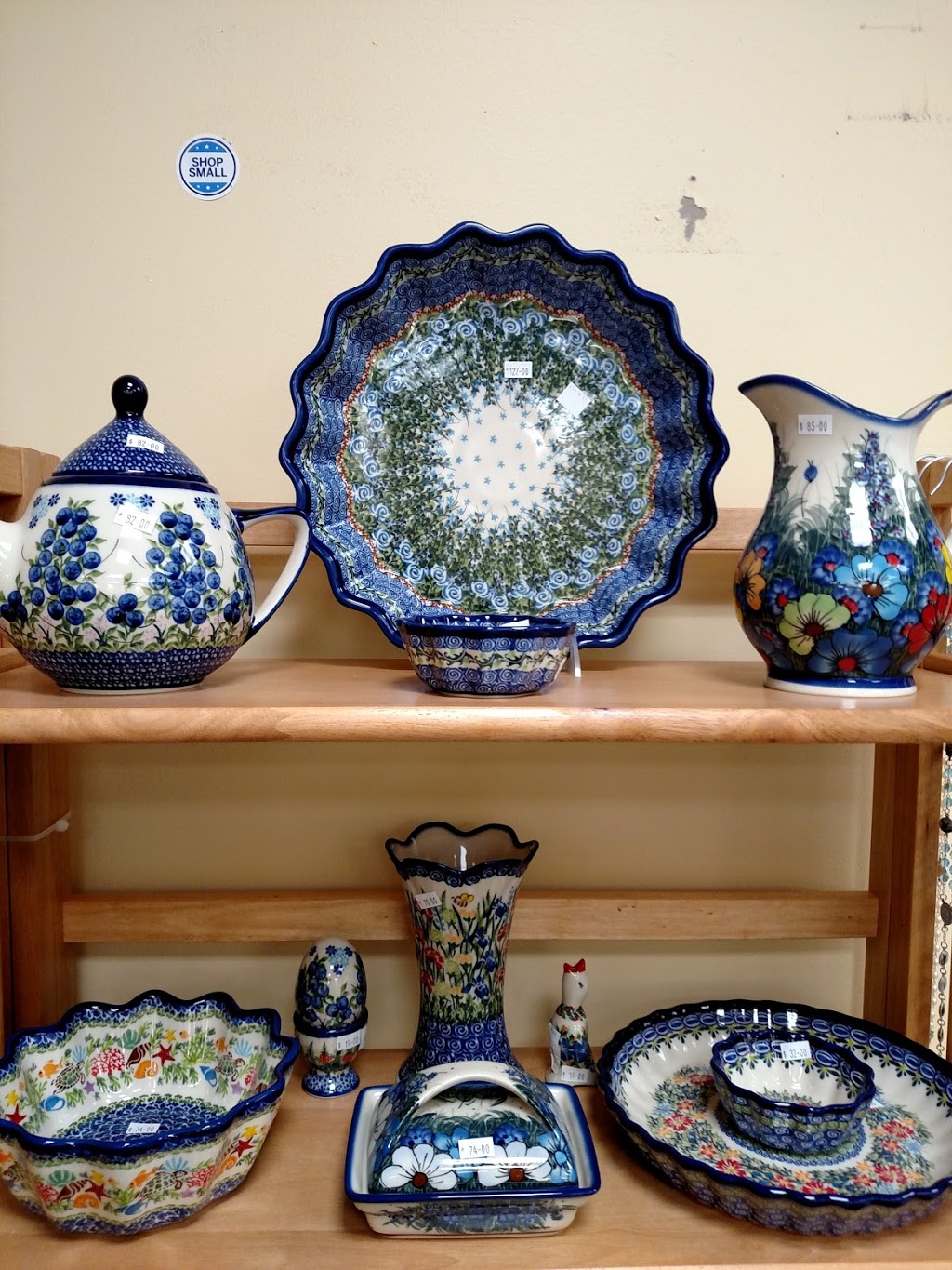Lidias Polish Pottery Inc | 22827 SE Lake Wilderness Dr, Maple Valley, WA 98038, USA | Phone: (253) 740-1954