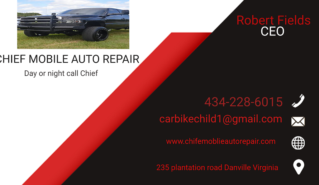 Chiefs Mobile Auto Repair | 3198 S Boston Hwy c shop, Ringgold, VA 24586, USA | Phone: (434) 228-6015