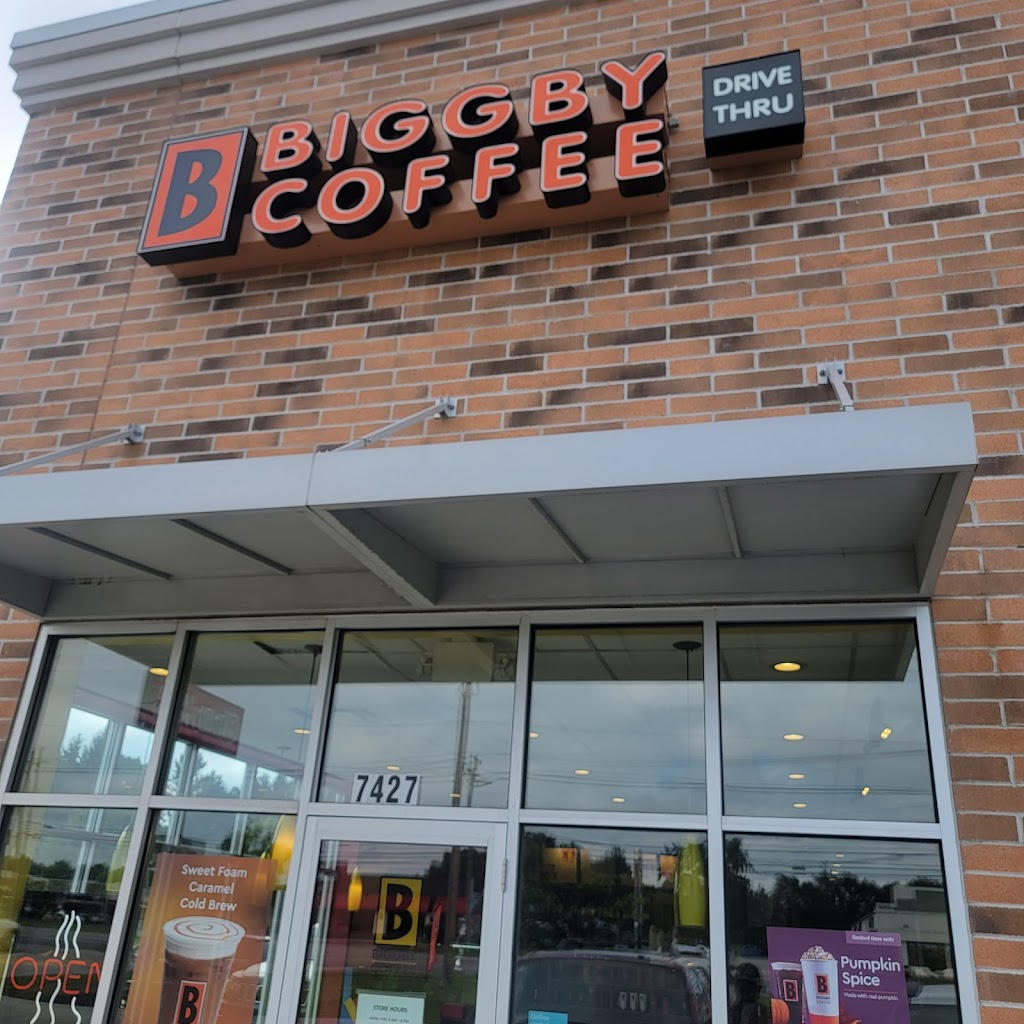 BIGGBY COFFEE | 7427 Central Ave, Toledo, OH 43617, USA | Phone: (567) 408-7671