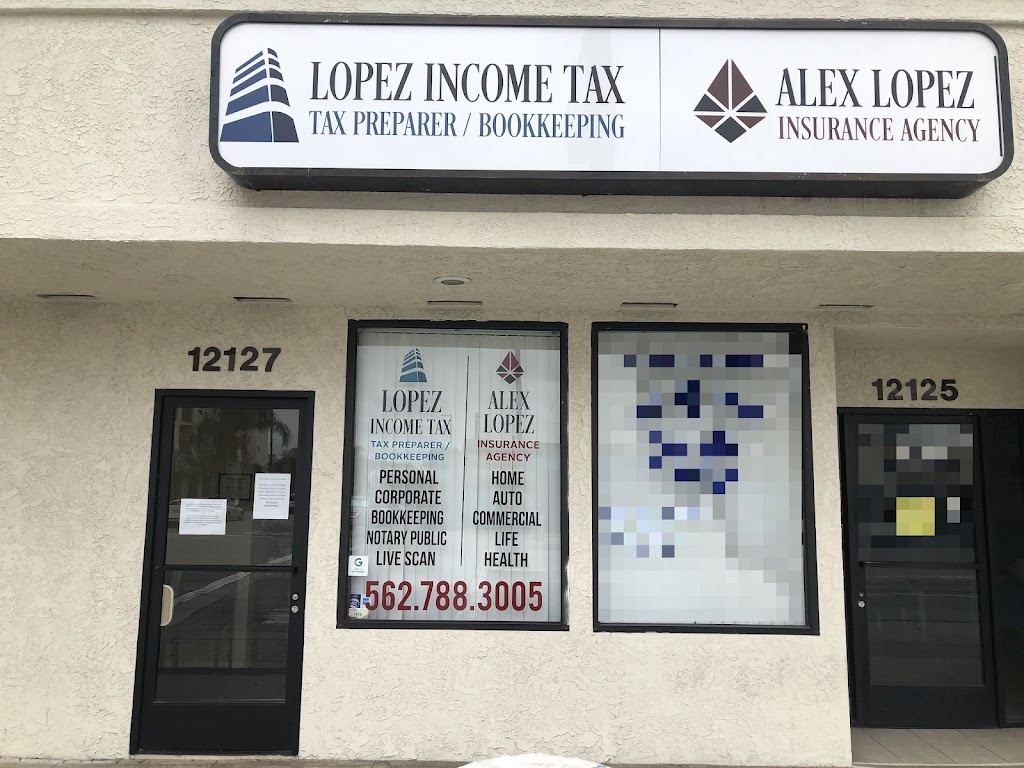 Alex Lopez Insurance Agency | 12127 Garfield Ave, South Gate, CA 90280, USA | Phone: (562) 788-3005