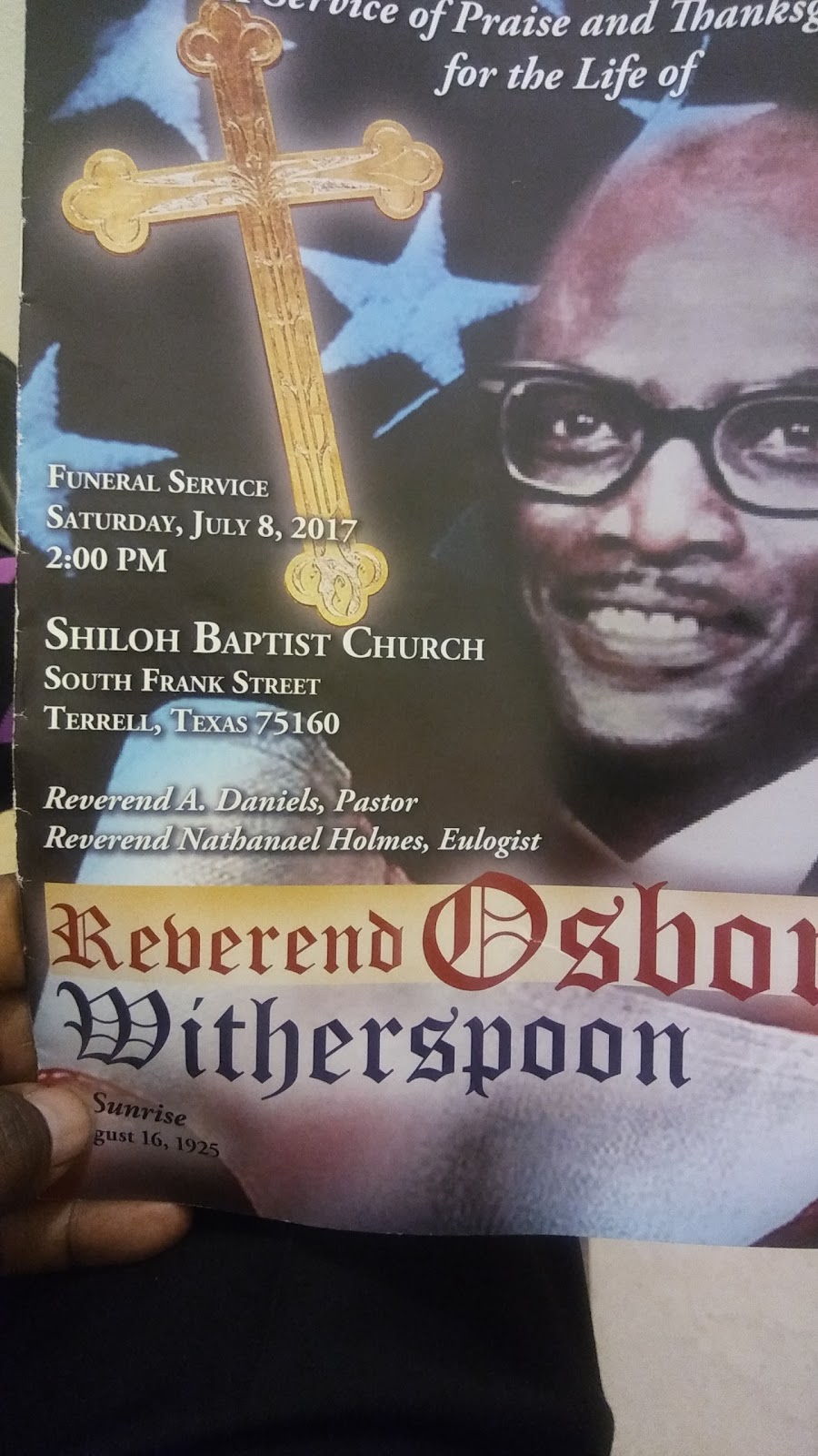Shiloh Baptist Church | 321 Frank St, Terrell, TX 75160 | Phone: (972) 563-2206