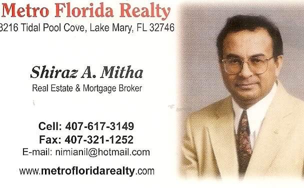 Metro Florida Realty | 3216 Tidal Pool Cove, Lake Mary, FL 32746, USA | Phone: (407) 617-3149