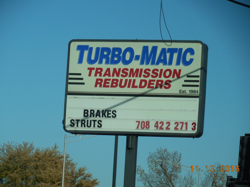 Turbo-Matic Transmissions | 5448 W 79th St, Burbank, IL 60459, USA | Phone: (708) 422-2713