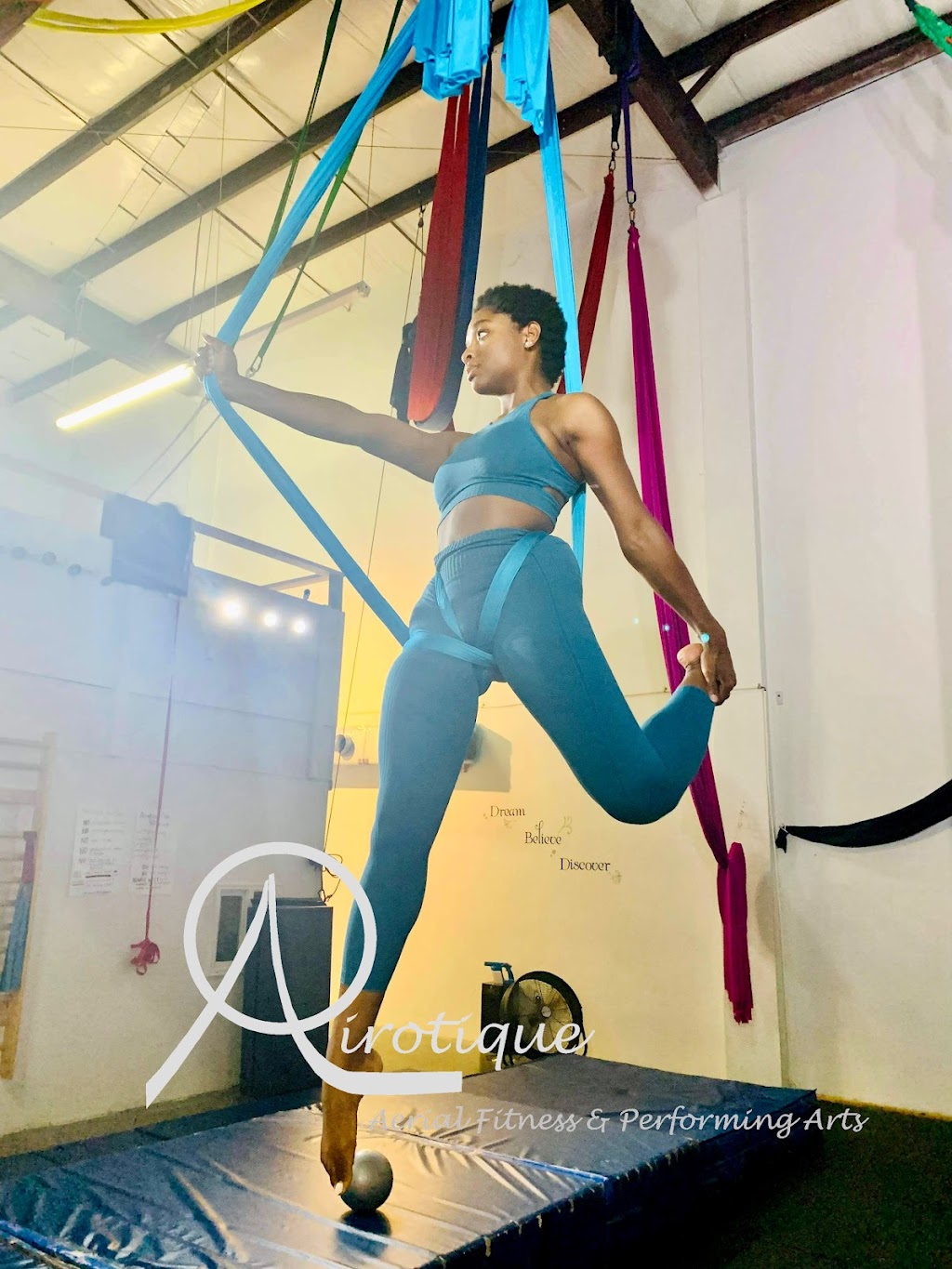 Airotique Aerial Arts | 3440 Chandler Creek Rd #105, Virginia Beach, VA 23453, USA | Phone: (757) 468-7455