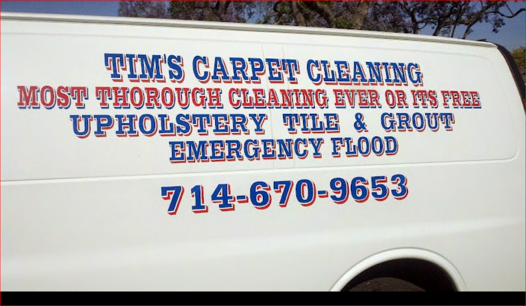 Tims Carpet Cleaning | 4225 W Flower Ave, Fullerton, CA 92833, USA | Phone: (714) 400-5596