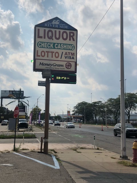 Riverside Liqour Store | 12706 E Jefferson Ave, Detroit, MI 48215, USA | Phone: (313) 822-3022