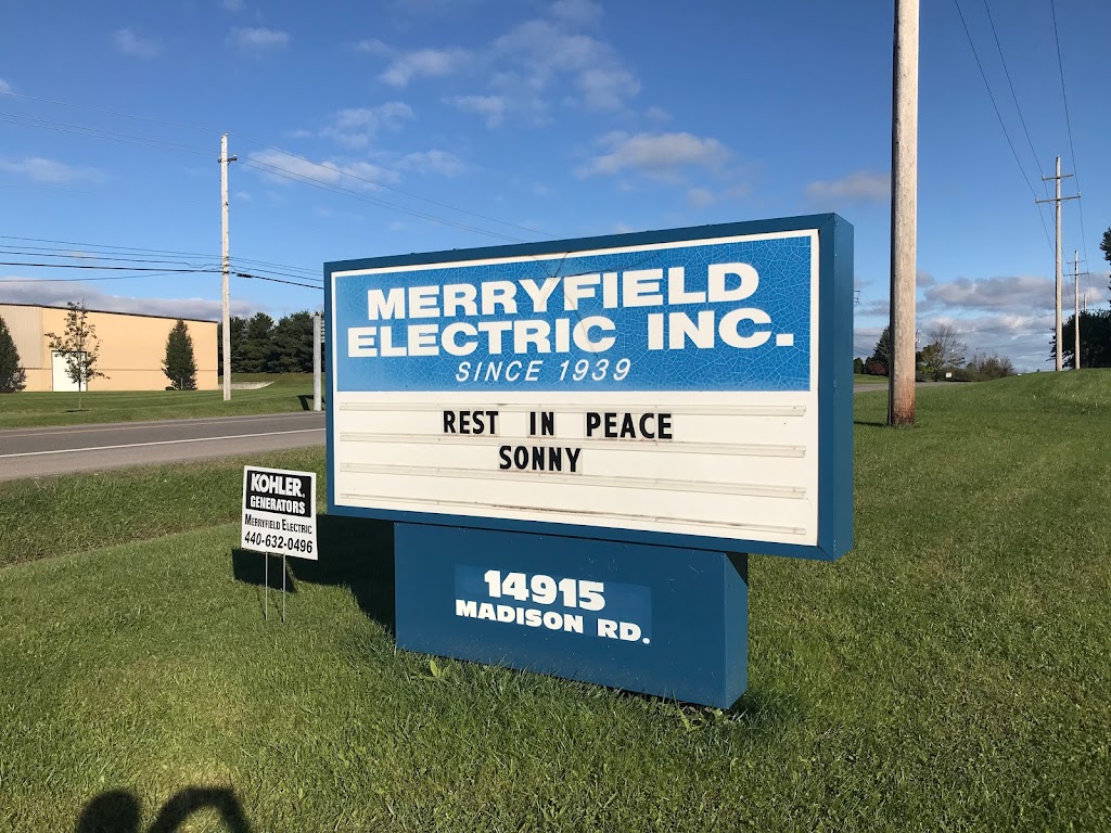 Merryfield Electric Inc | 14915 Madison Rd, Middlefield, OH 44062, USA | Phone: (440) 632-0496