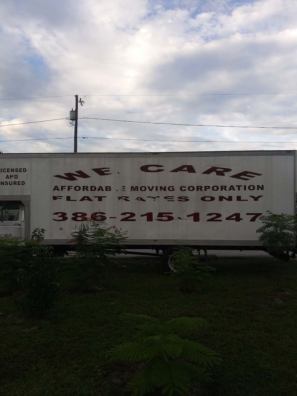 We Care Affordable Moving Corporation | 2156 El Campo Ave, Deltona, FL 32725 | Phone: (386) 215-1247