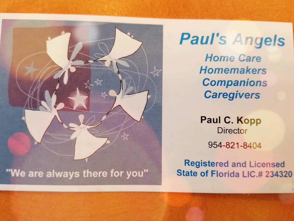 Pauls Angels Home Care | 3201 Portofino Point APT M2, Coconut Creek, FL 33066, USA | Phone: (954) 821-8404