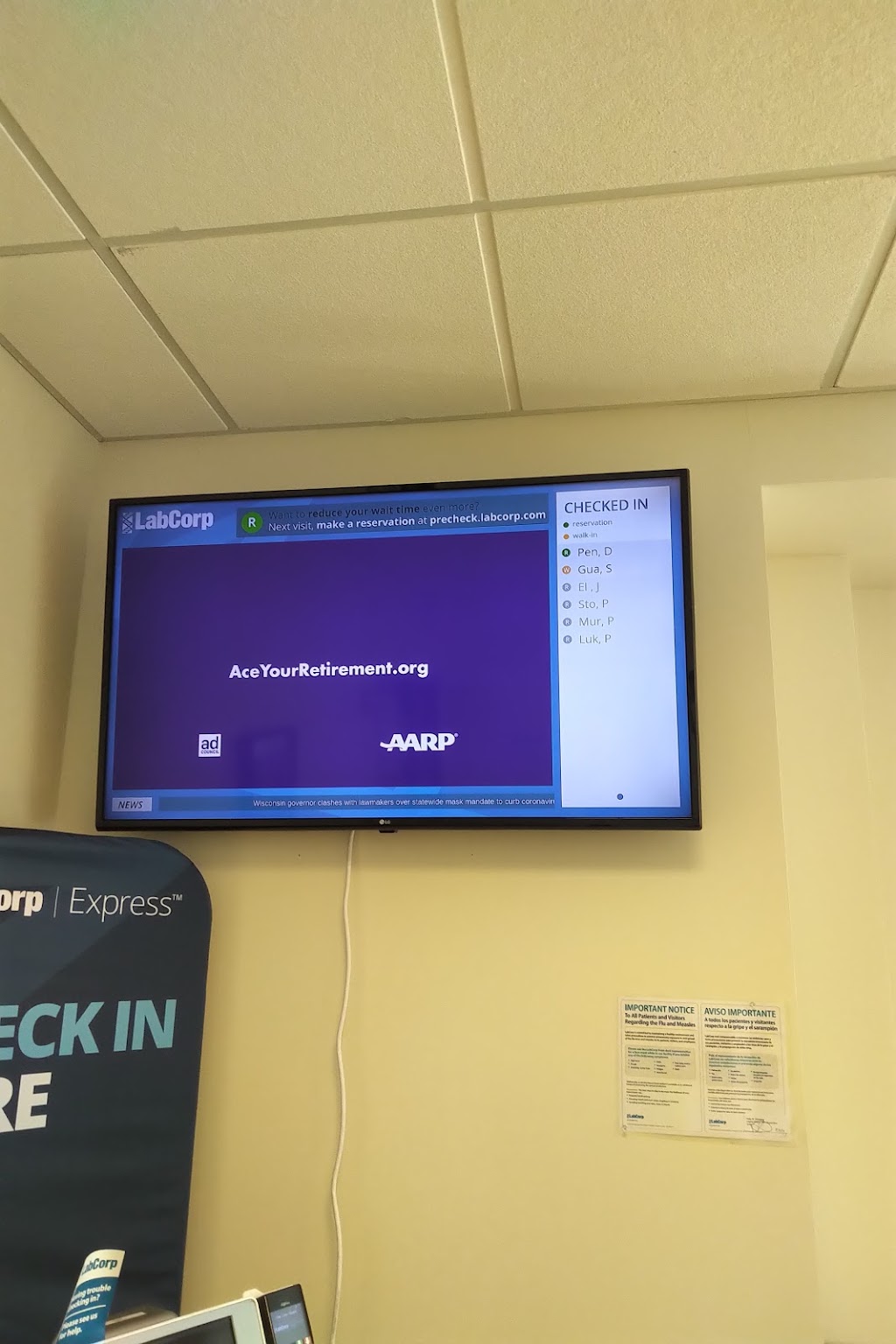 Labcorp | 1375 Washington Ave Ste 103, Albany, NY 12206, USA | Phone: (518) 458-1786